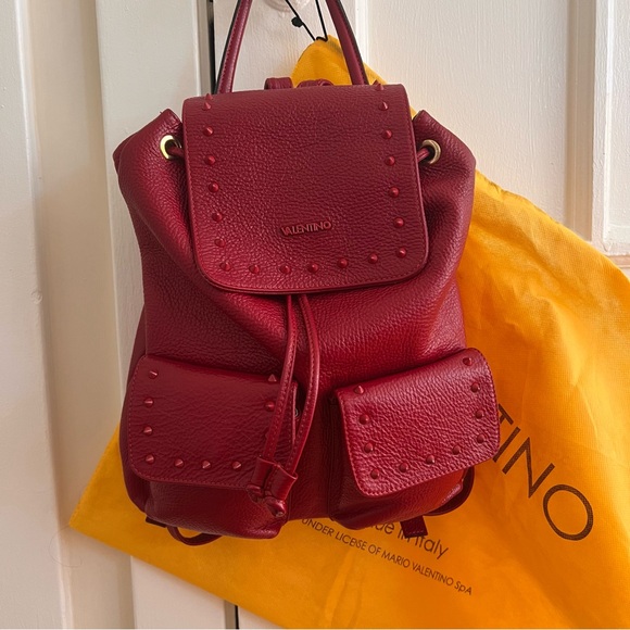 VALENTINO BY MARIO VALENTINO
Simeon Studded Leather Backpack - Picture 1 of 9